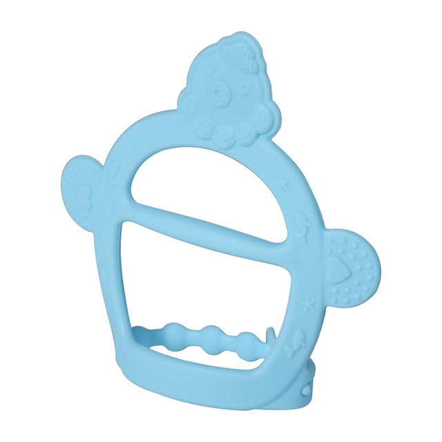 New Teething Glove Silicone Baby Nursing Teether Pacifier Newborn Dental Care Durable Child Sucking Fingers Thumb Teether