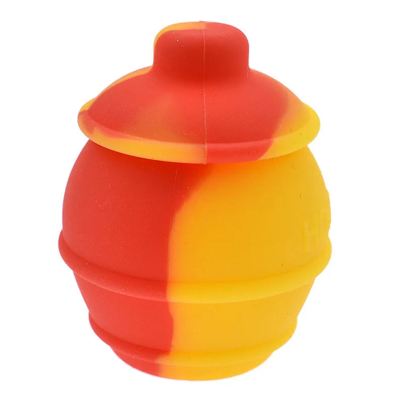 26mm Silicone Storage Container Jars Wax Dab Honey Pot Multi Use Random Nonstick Silicone Storage Container