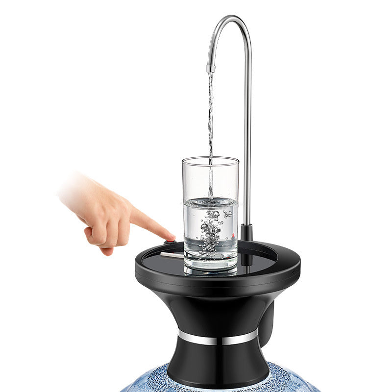 "Effortlessly pump water from household barrels with the Household Barreled Intelligent Tray Water Pump. No more manual pumping or heavy lifting. With its intelligent design, this pump makes it easier and faster to access water, making chores and tasks quicker and more efficient. Empower yourself and upgrade your household with this convenient water pump"