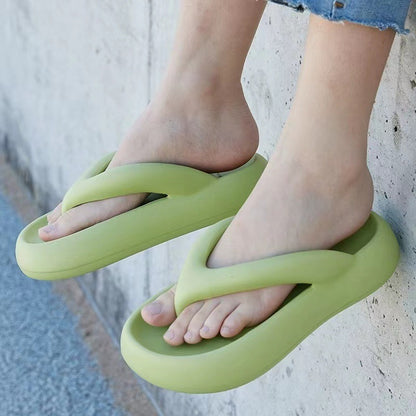 Thick-Soled Flip-Flops Casual Beach Shoes