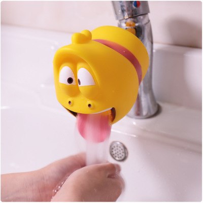 Happy Funny Animals Shower Brushes Babies Tubs Kids Hand Washing Bathroom Guide Sinks Gifts Fashion and Convenient for Baby Care