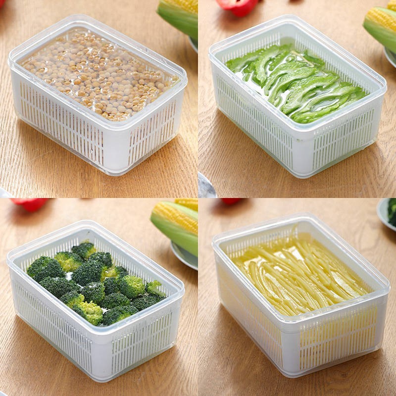 Produce Vegetable Fruit Storage Containers For Refrigerator, Experience the ultimate in organization with our Produce Vegetable Fruit Storage Containers for Refrigerator. Keep your produce fresh and neatly stored in these luxurious containers, perfect for any sophisticated kitchen. Say goodbye to messy refrigerators and hello to a more elegant and efficient way of storing your fruits and vegetables