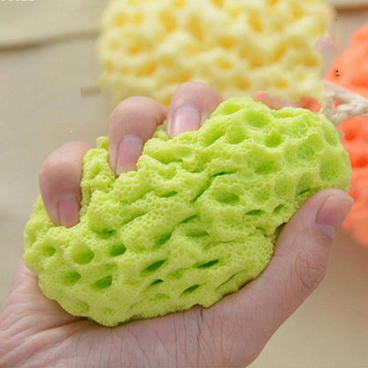 Honeycomb Shape Newborn Baby Kids Bath Sponge Brushes Massage Baby Shower Exfoliating Body Face Cleaning Scrubber Newest