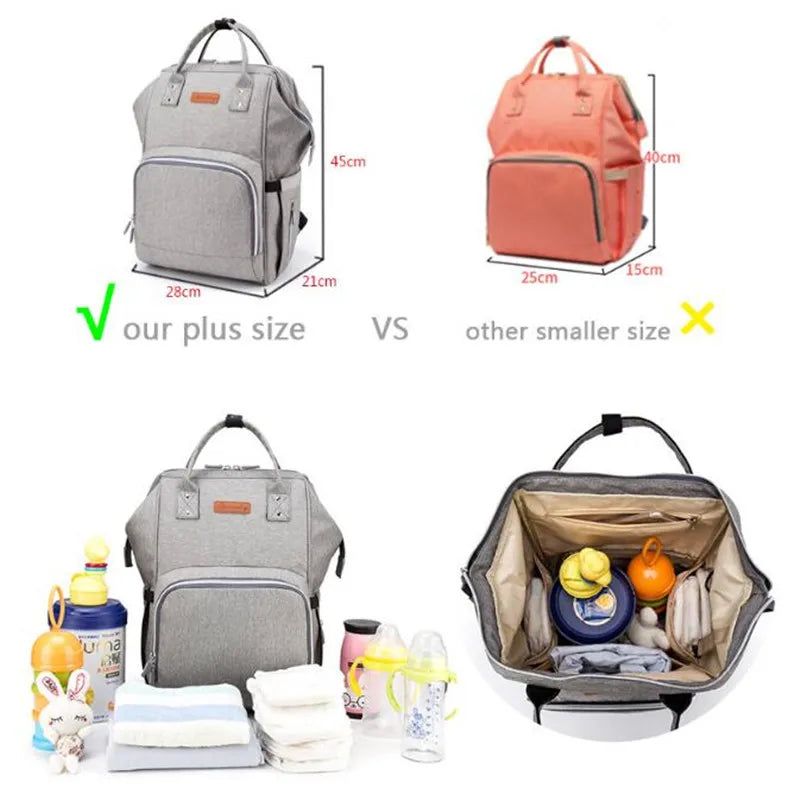 Diaper Bags Mummy Maternity Nappy Changing Bag Large Baby Travel Backpack Nursing Bag