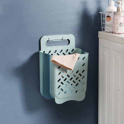 Bathroom Wall Hanging Folding Laundry Basket Bathroom Wall Hanging Folding Laundry Basket