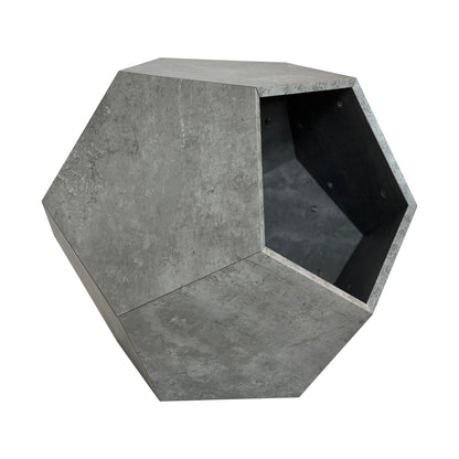 25.98"Modern Pet Furniture Cat Litter Side Table, Sofa Side Table, Planter MDF Multifunctional Furniture, Cement Gray 25.98"Pet Furniture Cat Litter Side Table/Side-Table