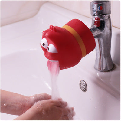 Happy Funny Animals Shower Brushes Babies Tubs Kids Hand Washing Bathroom Guide Sinks Gifts Fashion and Convenient for Baby Care