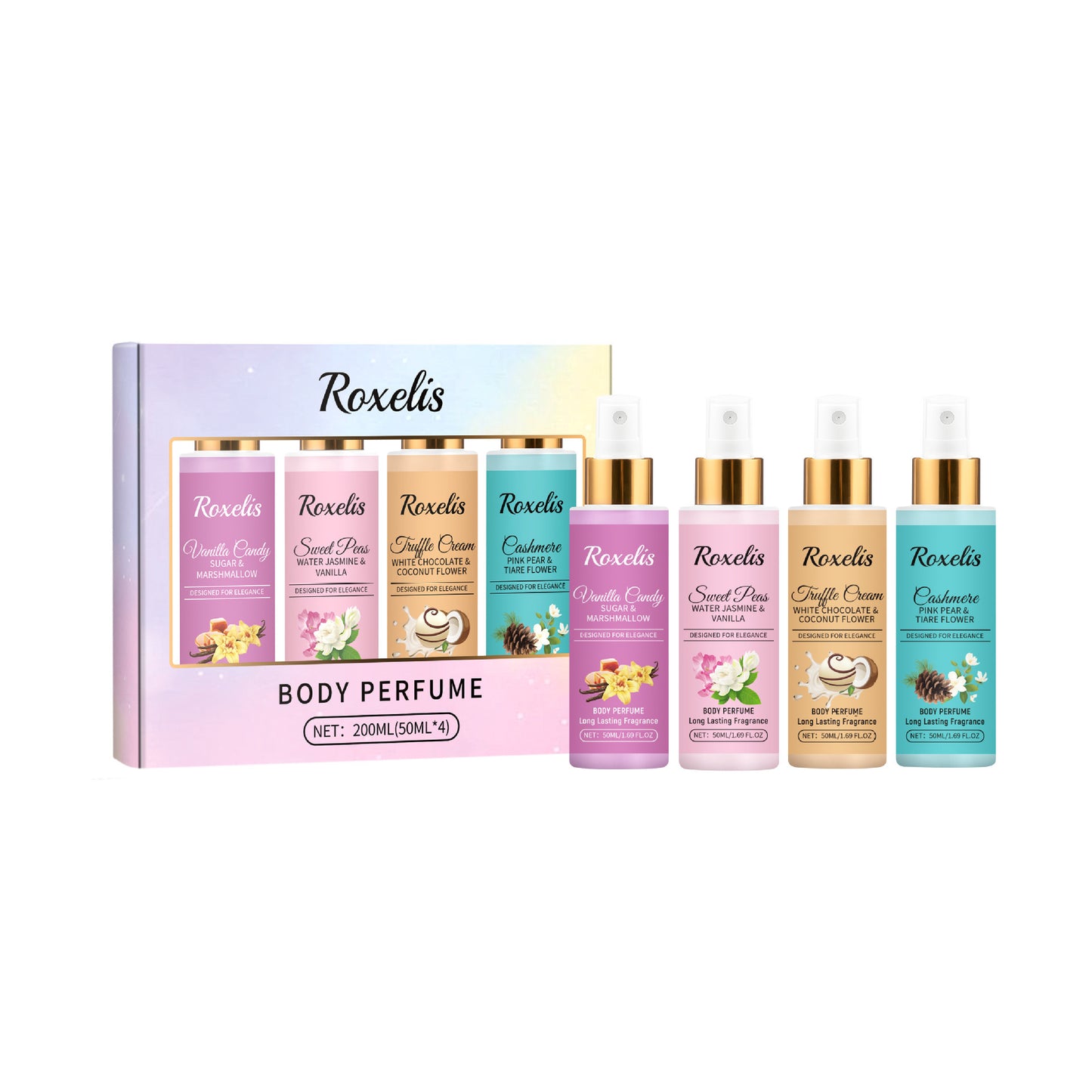 Elegant Body Perfume Set