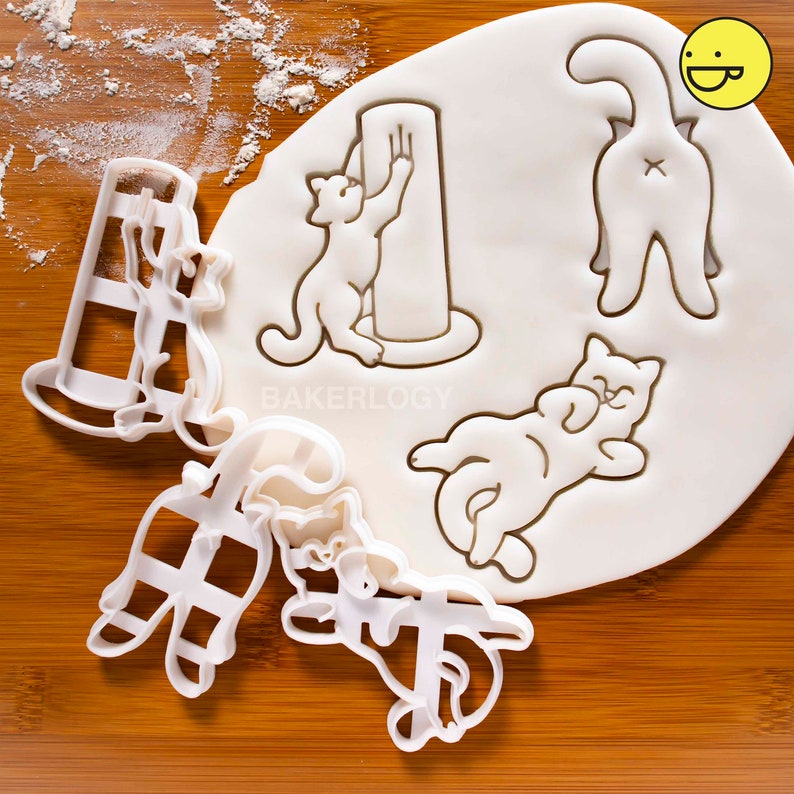 PromoSet:GetALL3 kitty cookie cutters