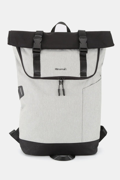 Himawari Contrast Waterproof Canvas Backpack Bag Himawari Contrast Waterproof Canvas Backpack Bag