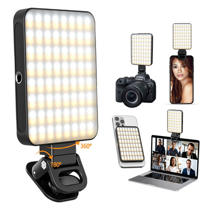 Magnetic Fill Light LED Video Conference Phone Fill Light Camera Photography Live Broadcast Photography Pocket Light Magnetic LED-Fill-Light