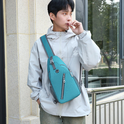 Multifunctional Men's Shoulder Crossbody Bag 