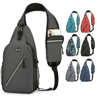 Multifunctional Men's Shoulder Crossbody Bag 