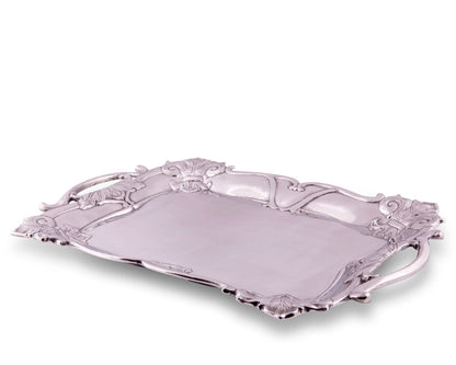 Fleur-De-Lis Rectangle Tray