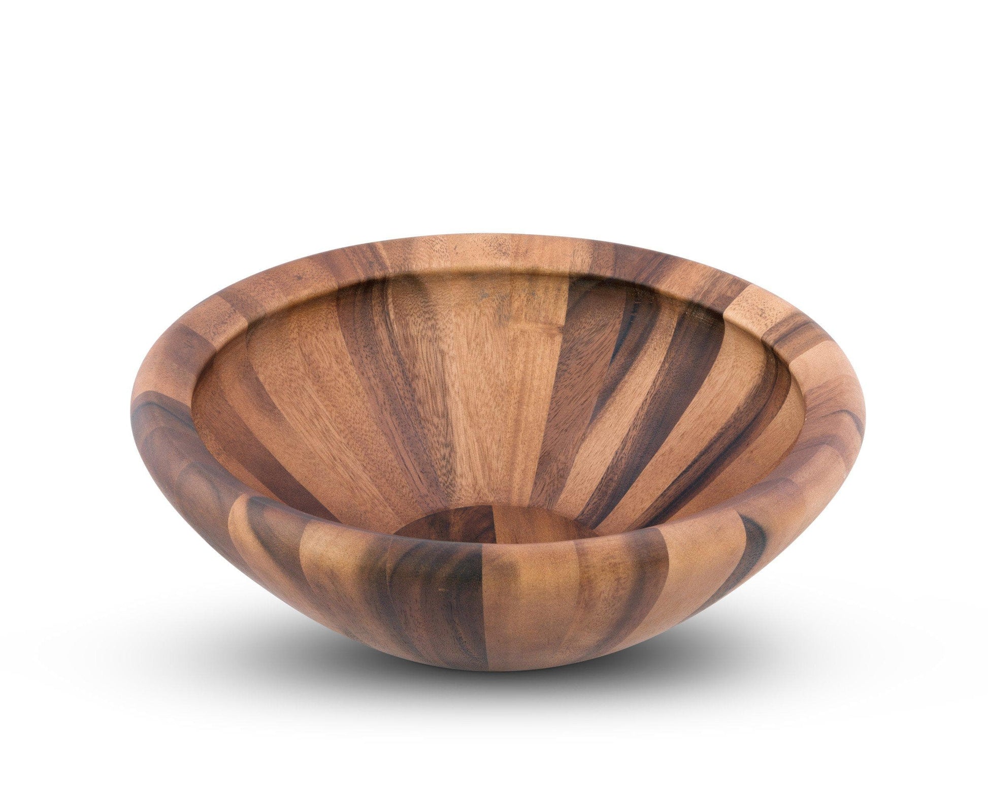 "Salinas Style Wooden Acacia Salad Bowl Large"Serve your salads in style with our Salinas Style Wooden Acacia Salad Bowl! Made from durable acacia wood, this large bowl adds a touch of rustic elegance to any table setting. Its natural wood grain and earthy tones bring warmth and charm to your meals. Perfect for both formal dinner parties and casual family meals."