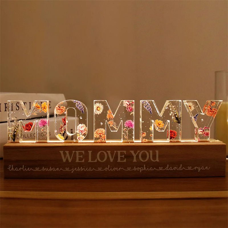 Custom LED Night Light - Melissas Collectibles and More