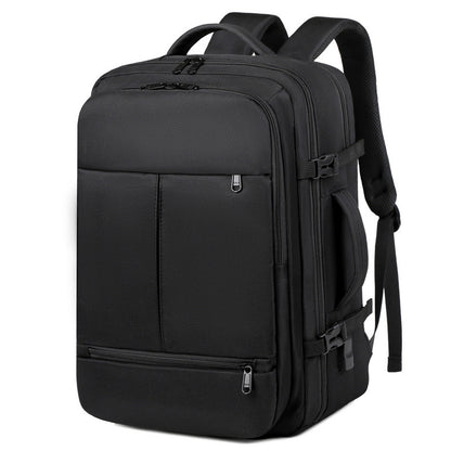 Large Capacity Backpack For Women and Men Versatile Computer Bags Business Travel Backpack, Indulge in the ultimate luxury of our Large Capacity Backpack. Perfect for both women and men, this versatile and stylish bag boasts a spacious design that easily accommodates all your travel and business essentials. With its exquisite craftsmanship and practical features, it's the perfect choice for sophisticated travelers and professionals