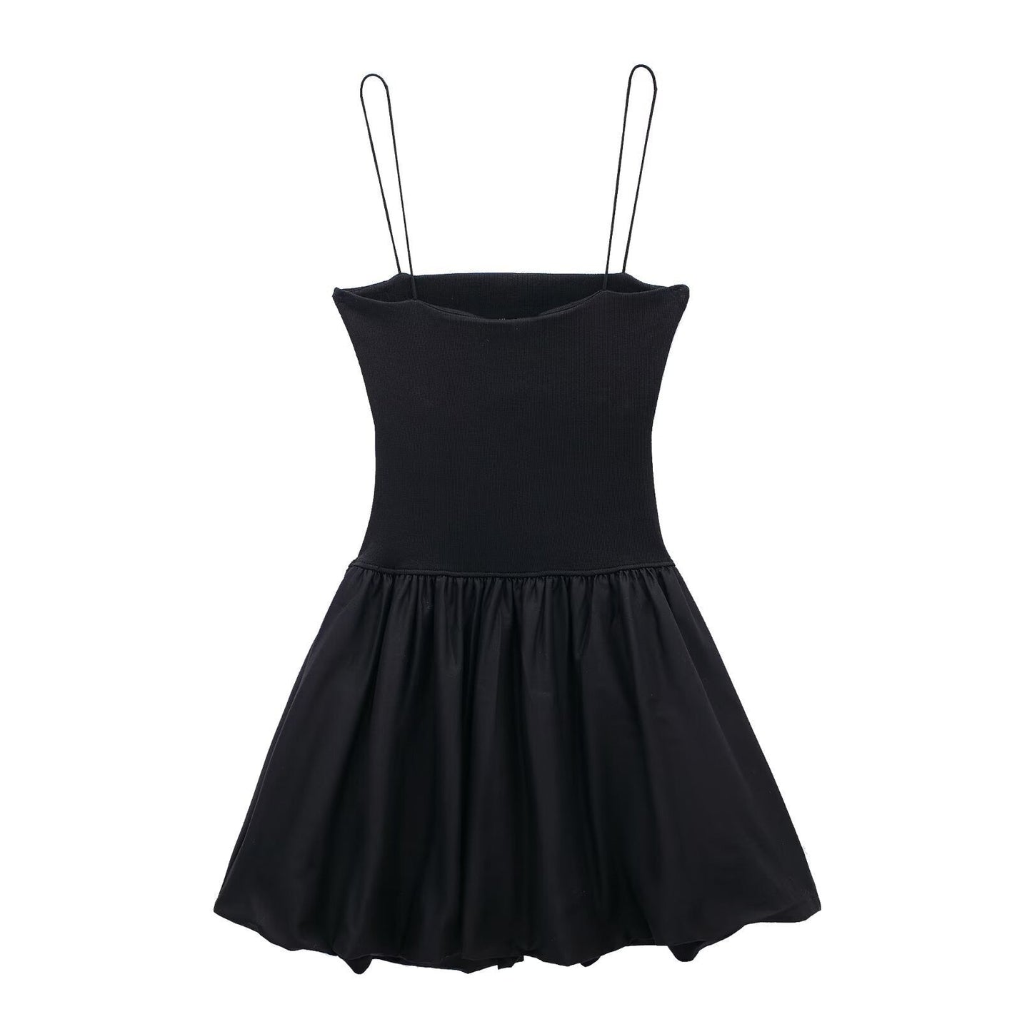 European and American Style Low - Neck Sleeveless Slim - Fit Suspender Waist Dress for Women - Melissas Collectibles and More