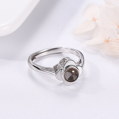 Flower Shape Projection Ring - Melissas Collectibles and More