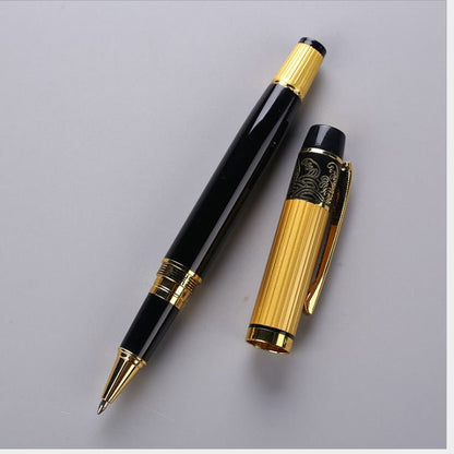 Patterned Orb Pen Metal Fountain Pen - Melissas Collectibles and More