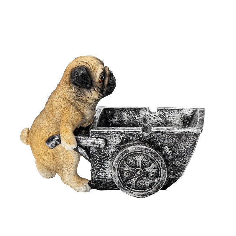 Pug and Pig Ashtrays - Melissas Collectibles and More