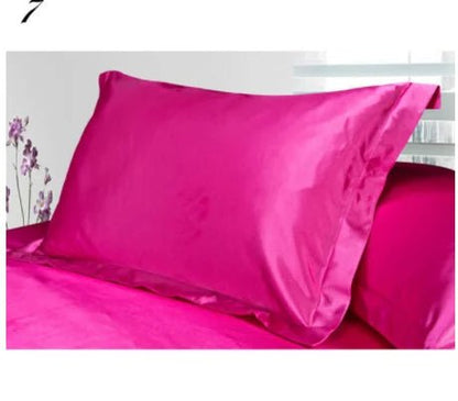 Silk Satin Pillowcase Cover - Melissas Collectibles and More