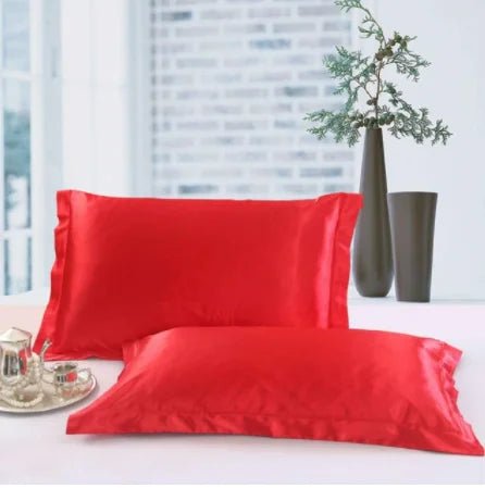 Silk Satin Pillowcase Cover - Melissas Collectibles and More