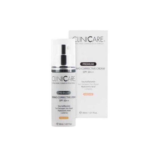 CLINICCARE Dermo Corrective Cream SPF50++ shade Medium 35ml Vegan CLINICCARE Dermo Corrective Cream SPF50++ shade Medium 35ml Vegan