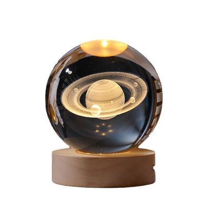 Universe Series Luminous Crystal Ball Night Light - Melissas Collectibles and More