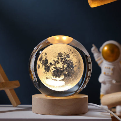 Universe Series Luminous Crystal Ball Night Light - Melissas Collectibles and More