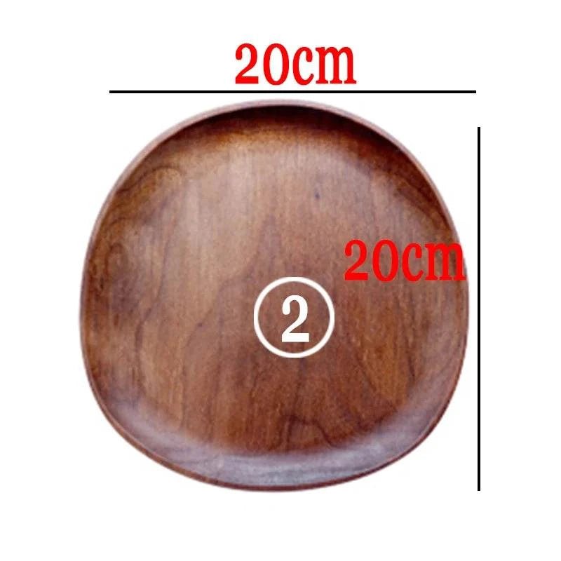 Whole Wood Irregular Oval Solid Wood Plate,Unleash your adventurous spirit with our Whole Wood Irregular Oval Solid Wood Plate. Made from the finest quality solid wood, this unique plate will add a touch of boldness to your kitchen. The irregular oval shape adds an unexpected twist, making it perfect for those who like to take risks in the kitchen - Melissas Collectibles and More